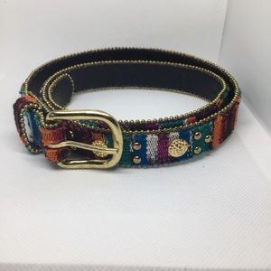 Colourful Made in the USA belt